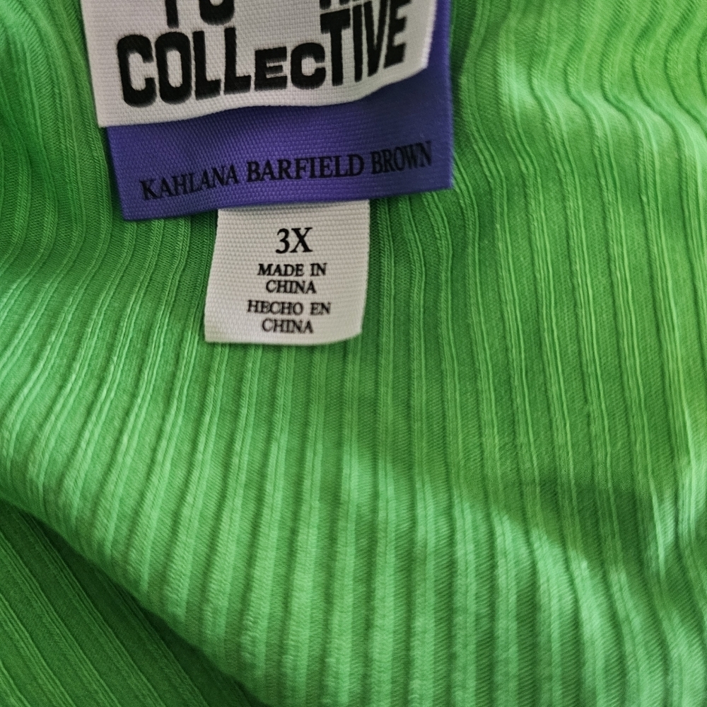 Future Collective Dresses Nwt Future Collective Kahlana Barfield Brown Ribbed - Picture 9 of 9